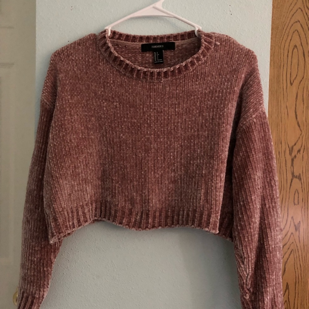 Soft and comfy cropped sweater